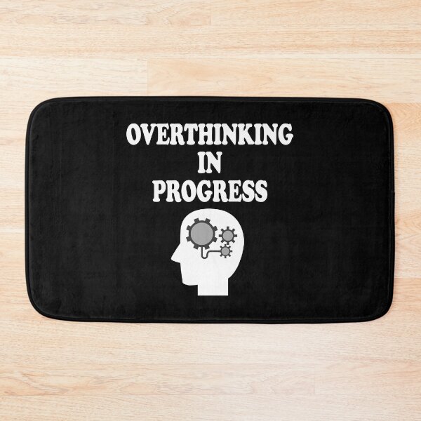 Item preview, Overthinking In Progress, Brain Thinking designed and sold by RailoImage.