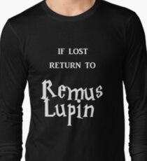 If Lost Return to Remus Lupin Long Sleeve T-Shirt