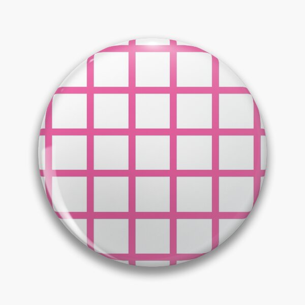 Item preview, Retro style deep pink and white check designed and sold by LittleBettyMakes.