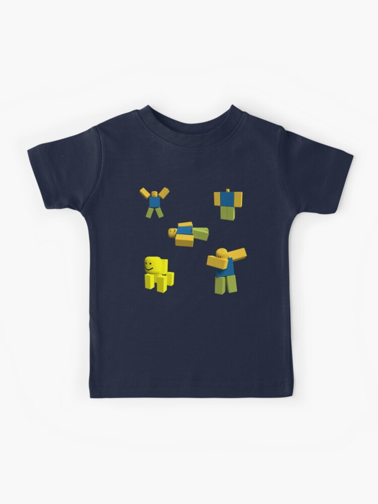 Roblox Oof Noobs Memes Sticker Pack Do You Are Have Stupid Dabbing Yeet Kids T Shirt By Smoothnoob Redbubble - stupid roblox shirts