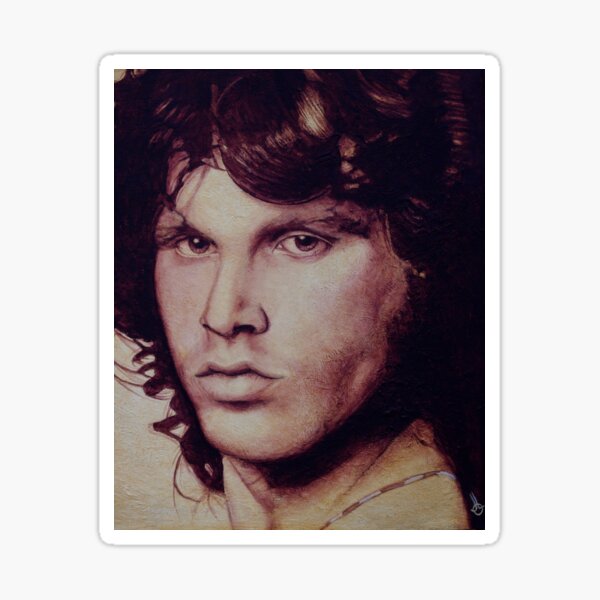 Jim Morrison Sticker