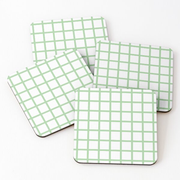 Item preview, Retro style green white check designed and sold by LittleBettyMakes.