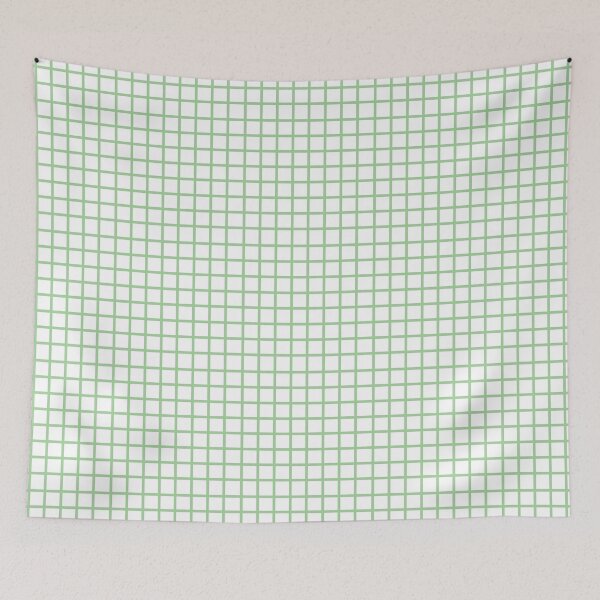 Item preview, Retro style green white check designed and sold by LittleBettyMakes.
