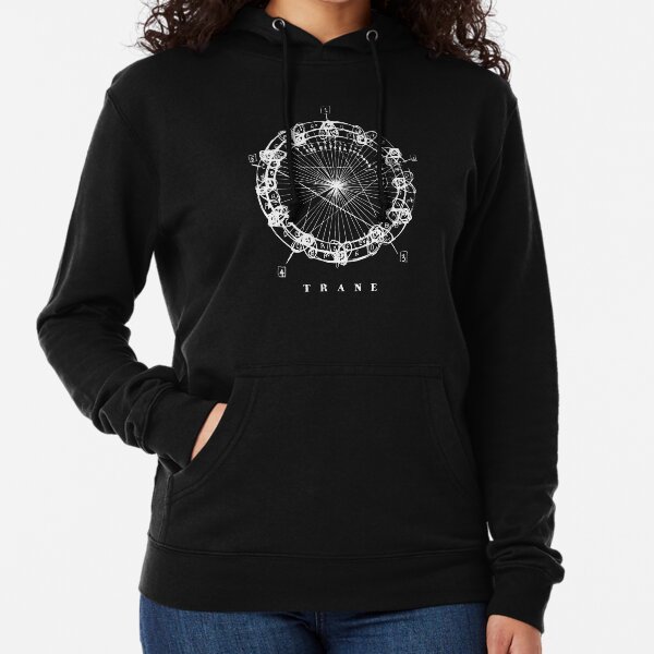 Coltrane Chord Changes Mandala (light design) Lightweight Hoodie