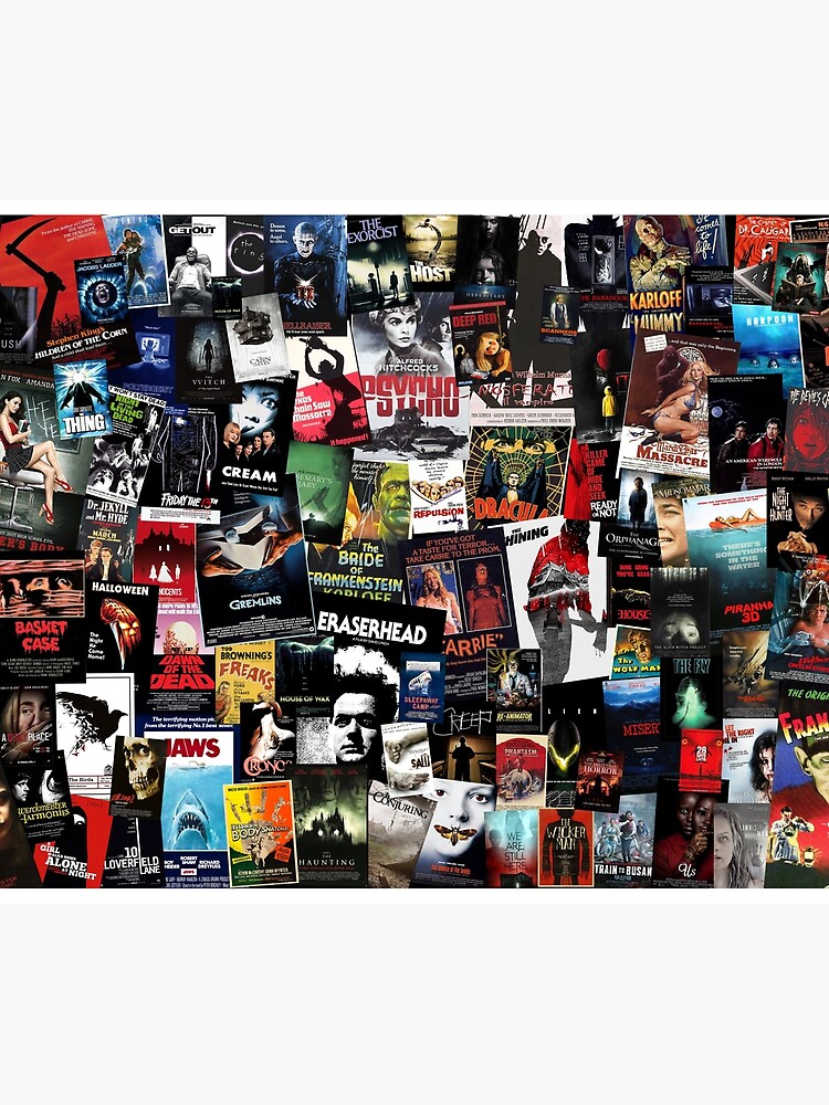 100 Best Horror Movies of All Time Collage by FilmFit