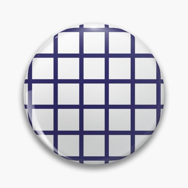 Item preview, Retro style navy blue check designed and sold by LittleBettyMakes.