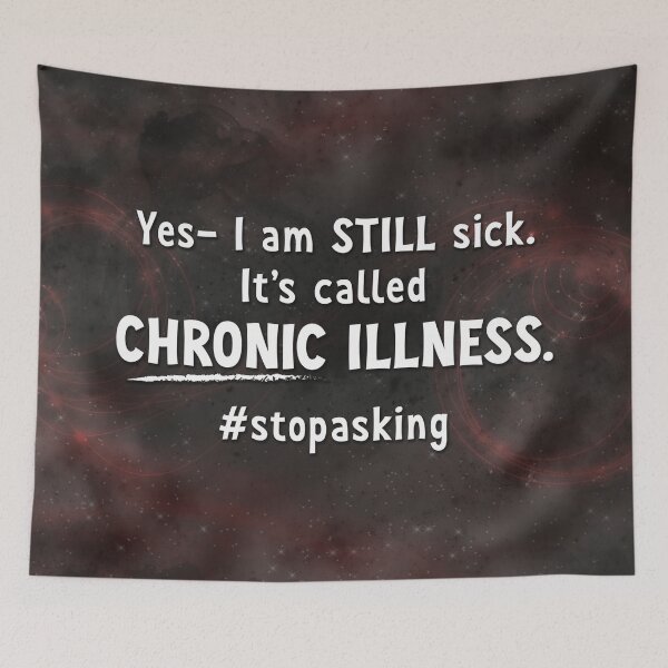 Item preview, Red Nebula: Chronic Illness designed and sold by PrettySickArt.