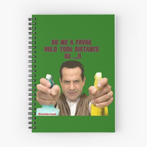 Item preview, Monk: Do me a favor, keep your distance or ... !! (I disinfect you) designed and sold by zurckoov.