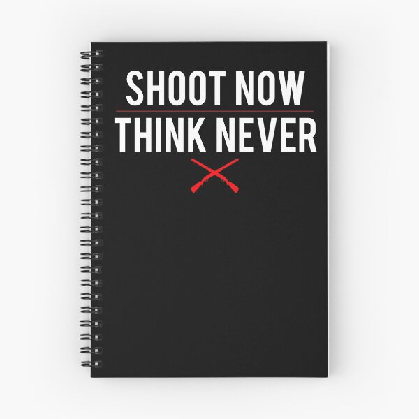 Item preview, Ash Vs. Evil Dead - Shoot Now, Think Never - White Clean designed and sold by garudoh.