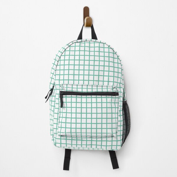 Item preview, Retro style aqua check designed and sold by LittleBettyMakes.