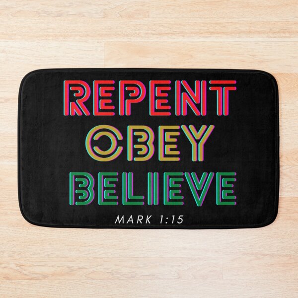 Item preview, Repent, Obey and believe Yahuah (LORD) in the Bible designed and sold by DaughterofYah.