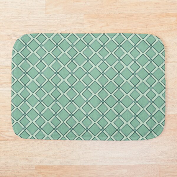 Item preview, Diamond Pattern Mint Triple Green designed and sold by DistantOverture.