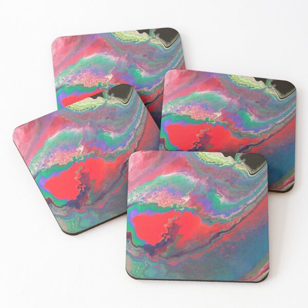 Item preview, Rainbow Lava Ebony designed and sold by Color Splash Gallery.