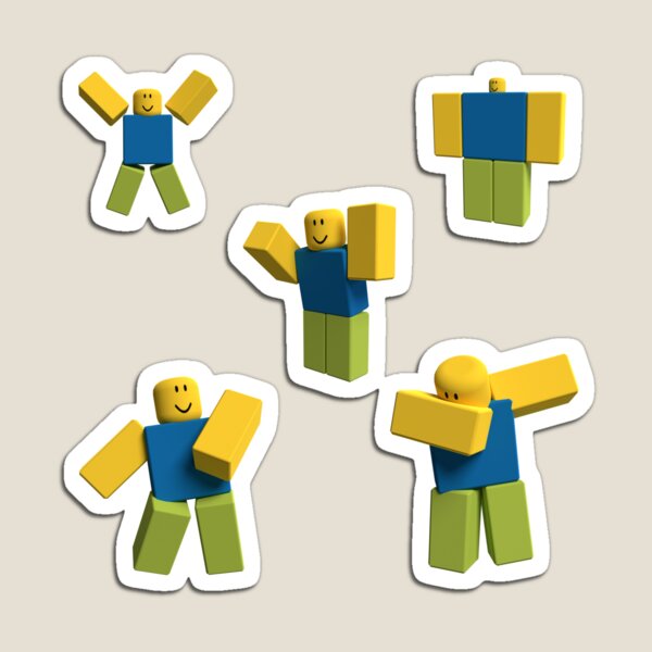 Roblox Pack Magnets Redbubble - roblox oof default dance