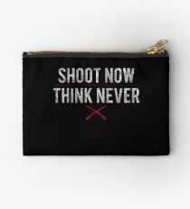 Ash Vs. Evil Dead - Shoot Now, Think Never - White Dirty Studio Pouch
