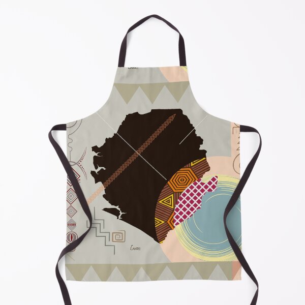 Item preview, Sierra Leone Stylized designed and sold by lanrestudio.