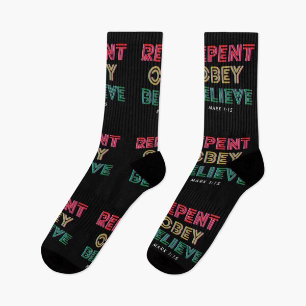 Item preview, Repent, Obey and believe Yahuah (LORD) in the Bible designed and sold by DaughterofYah.