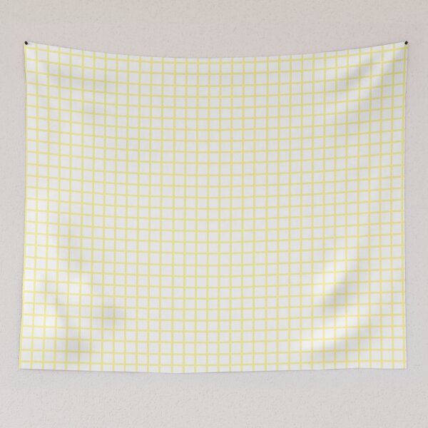 Item preview, Retro style yellow check designed and sold by LittleBettyMakes.