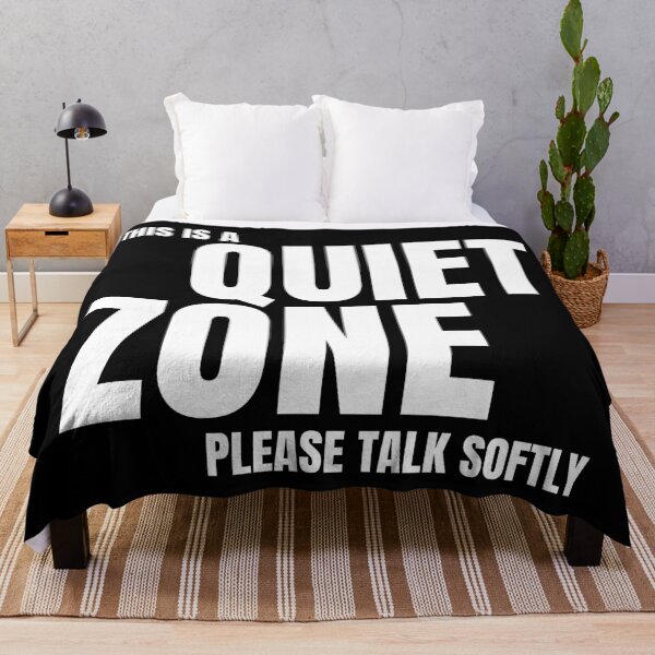 Item preview, Autism Memes This Is a Quiet Zone Shut Up Be Quiet STFU Quiet Time No Noise Don't Be Loud Silence No Talking I Need My Peace and Quiet designed and sold by Nathalie Aynié.