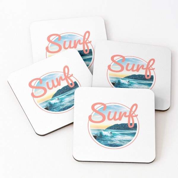 Item preview, SURF - surfing - circle - minimalist  designed and sold by Tropical Blood.