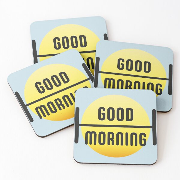 Item preview, Good Mornings Start With A Workout designed and sold by CopperBlueStore.
