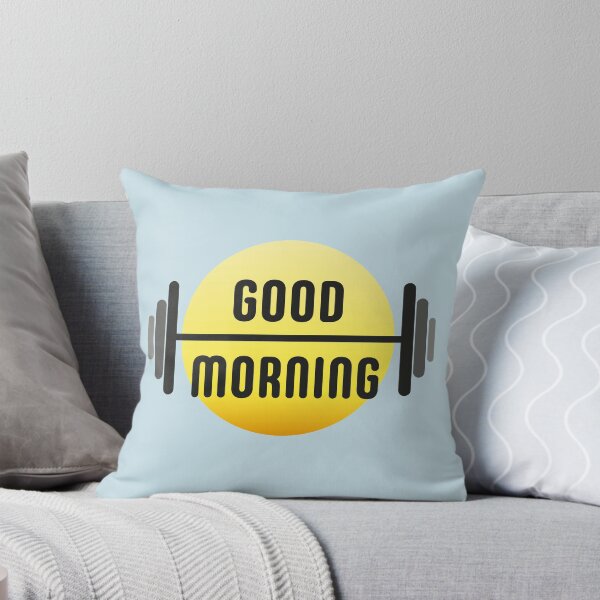 Item preview, Good Mornings Start With A Workout designed and sold by CopperBlueStore.