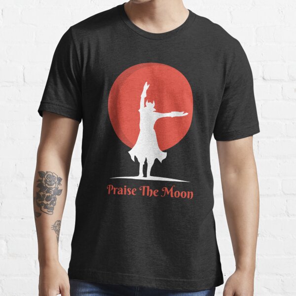 Mens Moon Presence Silhouette Bloodborne Cool T-Shirt 