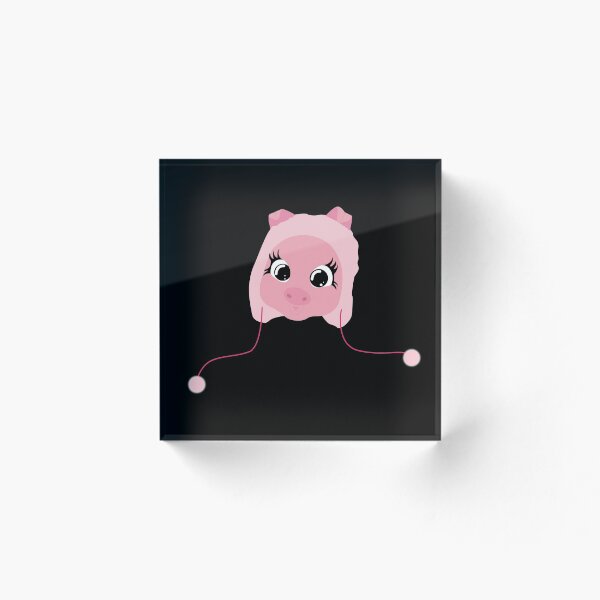 Aperçu de l'œuvre Masque de cochon - Eve de la mort créée et vendue par Angela Bonet.