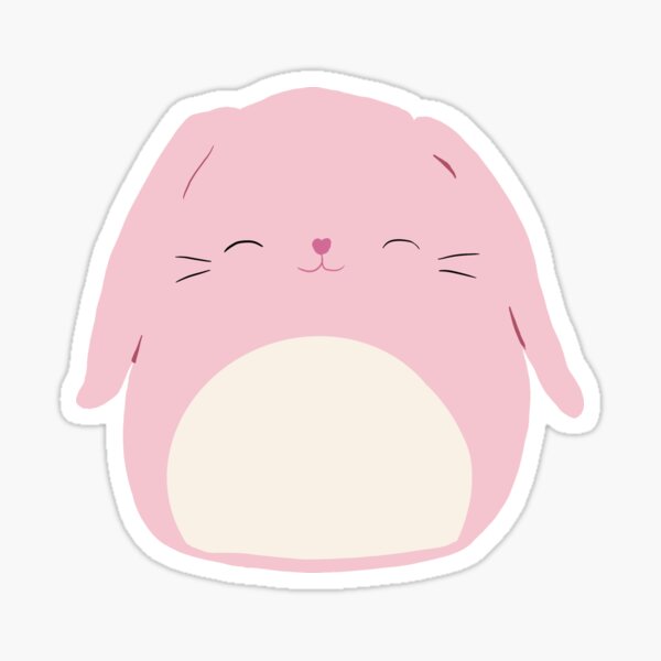 squishmallows bunny pink