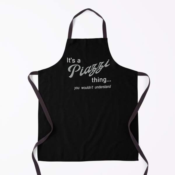 It's a Piazzi Thing Apron