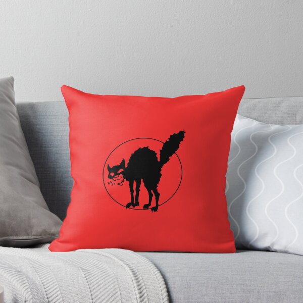 Item preview, Anarcho-syndicalist Cat Symbol Over the Heart designed and sold by Kole's Designs.