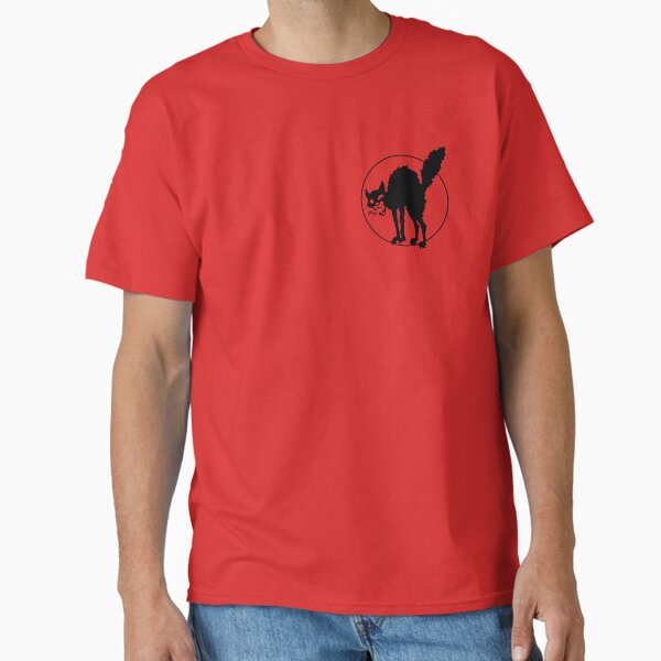 Artikel-Vorschau von Anarcho-syndikalistisches Katzensymbol über dem Herzen, designt und verkauft von Kole's Designs.