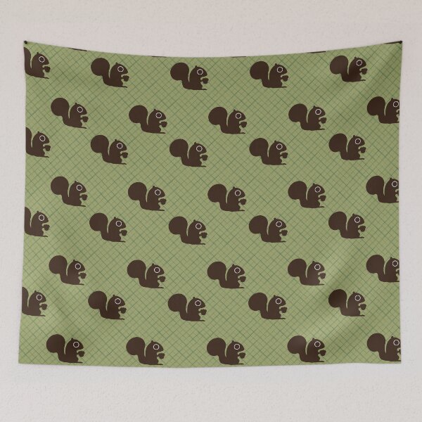 Item preview, Cute Squirrel with Nut | Woodland Wildlife Animal designed and sold by Jenn Inashvili.
