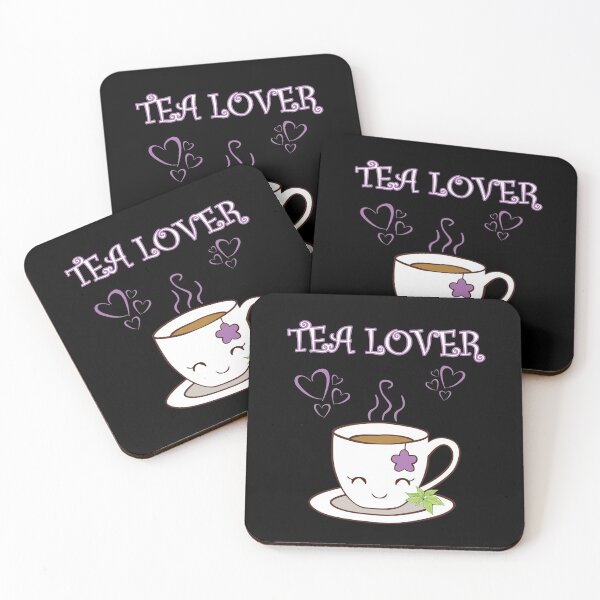 Item preview, Tea Lover, Cup With Steam Hearts designed and sold by RailoImage.