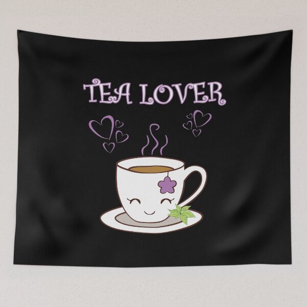 Item preview, Tea Lover, Cup With Steam Hearts designed and sold by RailoImage.