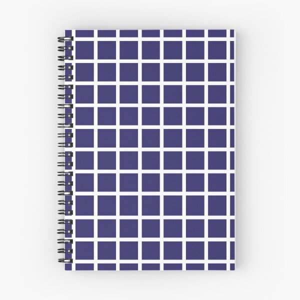 Item preview, Retro style navy blue check 2 designed and sold by LittleBettyMakes.