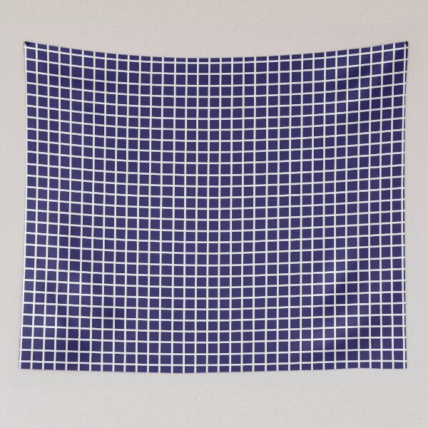 Item preview, Retro style navy blue check 2 designed and sold by LittleBettyMakes.