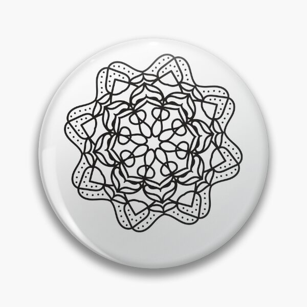 Item preview, Mandala Ornament Illustration designed and sold by MisterGooseShop.