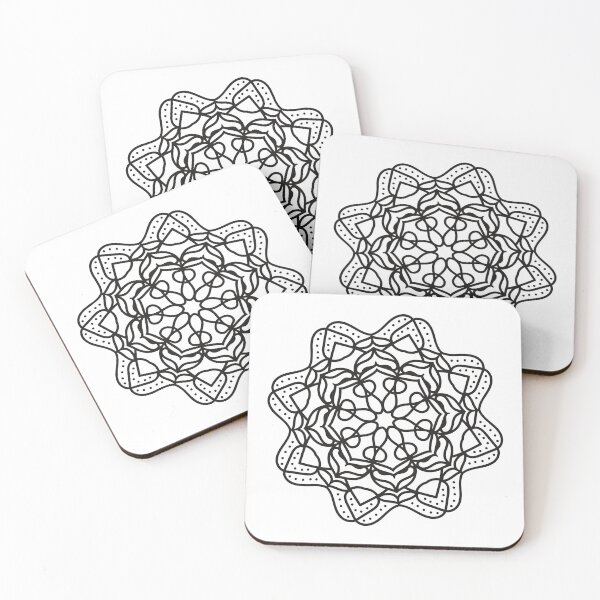 Item preview, Mandala Ornament Illustration designed and sold by MisterGooseShop.