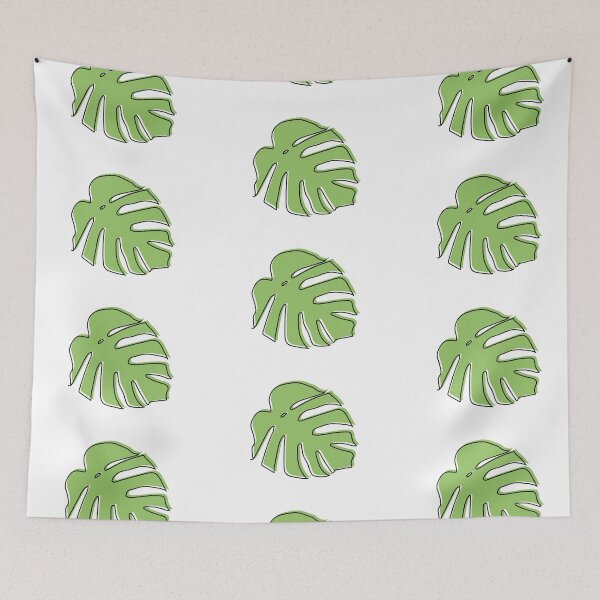 Item preview, monstera leaf designed and sold by Sandcastleill.