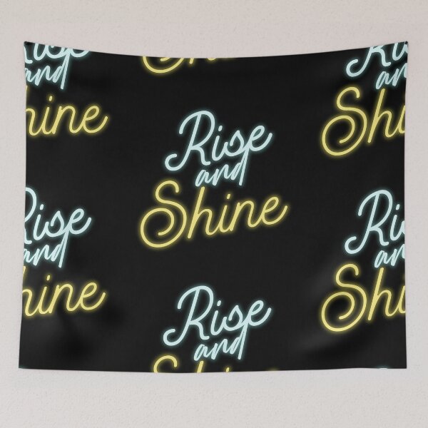 Item preview, Rise and Shine designed and sold by Imaginative Expressions⭐️ ⭐️ ⭐️ ⭐️ ⭐️.