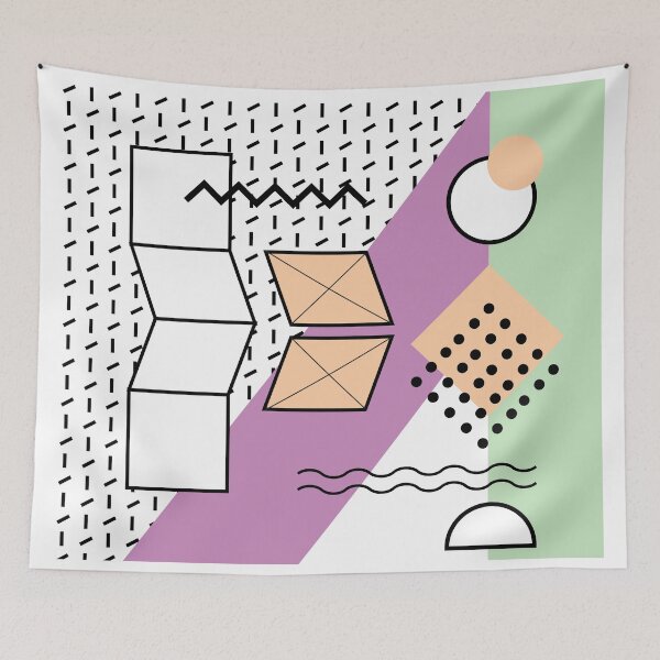 Item preview, 80s Style Retro Memphis Pattern designed and sold by MielOntwerpt.