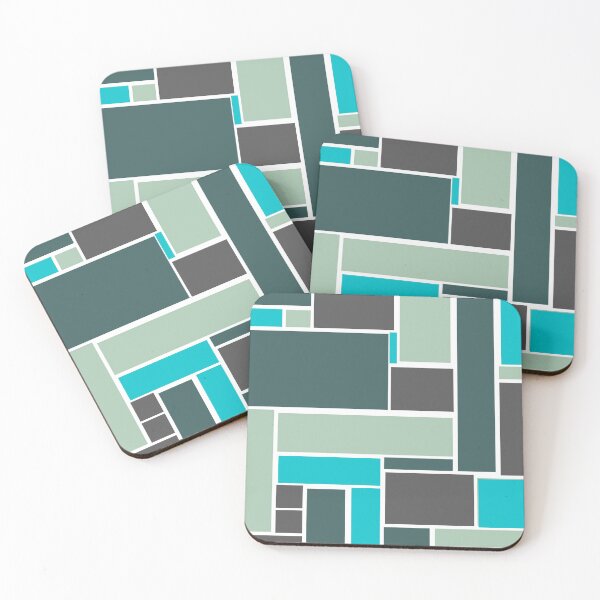 Item preview, turquoise/green geometric designed and sold by LifeAsGeneration Z.