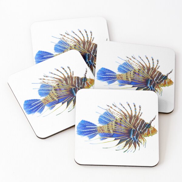 Item preview, Lionfish Drawing designed and sold by World In Color.