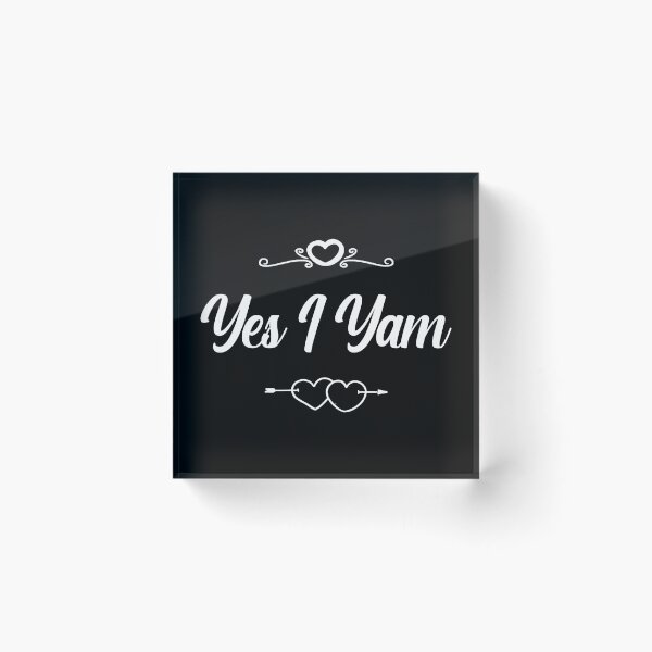 Item preview, Yes I Yam My Sweet Potato Thanksgiving Matching Couple Yes I Yam - Boyfriend, Girlfriend designed and sold by Avgeek21.