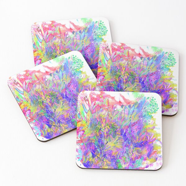 Item preview,  Exotic Jungle Neon Floral designed and sold by goedesign.