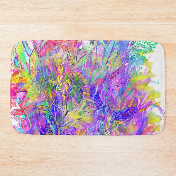 Item preview,  Exotic Jungle Neon Floral designed and sold by goedesign.