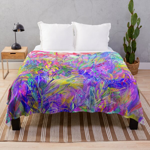 Item preview,  Exotic Jungle Neon Floral designed and sold by goedesign.