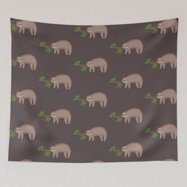 Item preview, Lazy Sloth Sleeping  designed and sold by megojamal.