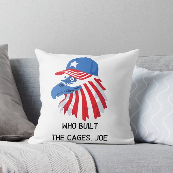 Item preview, Who built the cages , joe ? , Who built the cages joe , funny trump joe biden designed and sold by BECOOOL.